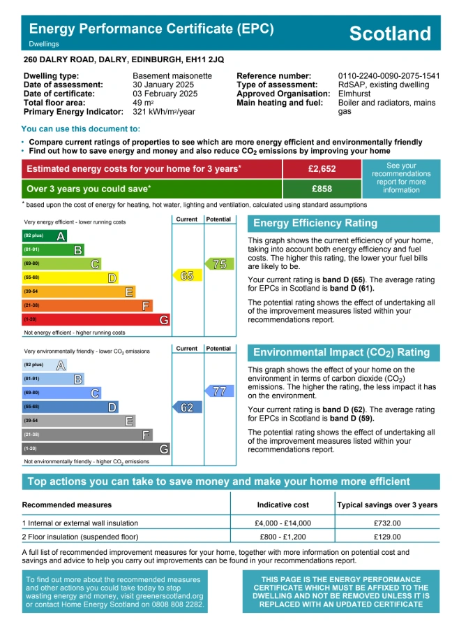 EPC Rating