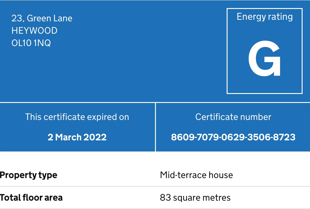 EPC Rating